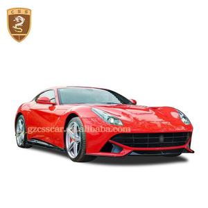 Kit carrosserie en fibre de carbone Style RZ pour <span class=keywords><strong>Ferrari</strong></span> <span class=keywords><strong>F12</strong></span> jupes latérales avant diffuseur arrière aileron arrière <span class=keywords><strong>prix</strong></span> d'usine pièces de carrosserie automobile - Product Image 1