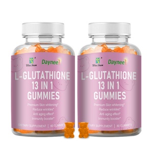 Veagn Skin Whitening Soft <b>Candy</b> Gummy Glutathione Anti-Aging Antioxidant Collagen Biotin Vitamin Strawberry Flavored Gummies - Product Image 1