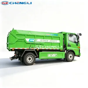 รถบรรทุกเก็บขยะแบบไร้การปล่อยมลพิษ CLW สำหรับการเก็บและขนส่งขยะในพื้นที่เมือง - Product Image 3