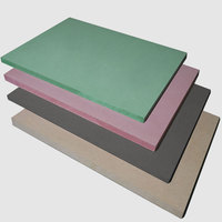 MDF HDF sablé ignifuge, résistant à l'humidité, écologique, imperméable, panneau dur de 18 mm, qualité supérieure, meubles de chambre à coucher, placard