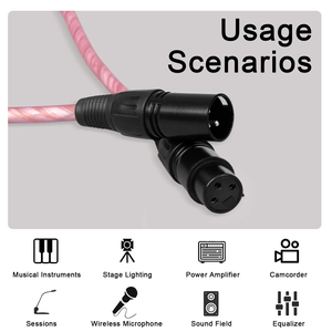 <span class=keywords><strong>P3</strong></span> Professionnel 1M 3M 5M 10M XLR Mâle à Femelle Microphone Câble Équilibré Micro Cordon avec 3-Pin Populaire pour Haut-Parleur Application - Product Image 4
