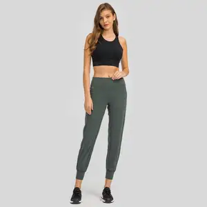 Cross Border Nieuwe Nude Butt Lift Zak Losse Negen Punten Broek Vrouwen Running Yoga Fitness Joggingbroek