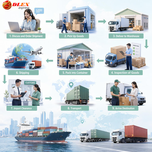 Service d'expédition express international pas cher de Chine vers le monde entier, porte à porte, DHL UPS FedEx, suivi en temps réel, sans frais cachés, stockage gratuit - Product Image 6