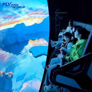 VR Theme Park 3D 5D 7D 9D 12D Cinema Roller Coaster Simulator Virtual Reality Motion Chair 2025 New Multiplayer Flying Cinema - Product Image 1