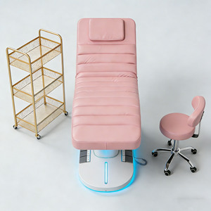 Camilla Facial Meientai para Venta, Silla de Salón de Belleza y Spa, Muebles para Extensiones de Pestañas, Mesa Estética, Camillas de Cuidado, Silla Eléctrica, Silla de Masaje - Product Image 3