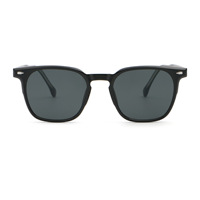 Prix de gros Nouveauté Lunettes de soleil polarisées UV400 en acétate à monture carrée unisexe, best-seller, lunettes de soleil haut de gamme