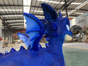 Robot RC Zigong, Dragón Volador de Dibujos Animados, Dinosaurio Caminante, Modelo Realista, Tamaños Personalizados, para Centros Comerciales, Carnavales y Espectáculos - Product Image 4