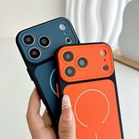 Étui magnétique mat pour iPhone 17 16 Pro Max avec plaque arrière translucide givrée, aimant puissant, protection antichoc