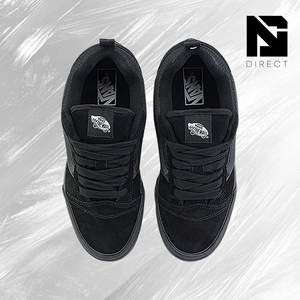 Chaussures de skate en toile Vans Knu-Skool 'Triple Black' pour toutes les saisons, style décontracté - Product Image 3