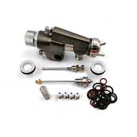 Pistolet de peinture automatique pneumatique LPA-101 LPA-200 pour enrobage au chocolat, pistolet de pulvérisation automatique à jet éventail plat