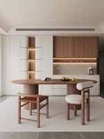 Meuble de cuisine moderne de luxe sur mesure, meuble de salle à manger, meuble de salon, buffet en bois blanc, armoire, buffet