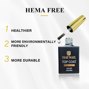 HEMA FREE Gel transparent pour couche de finition sans danger pour les ongles, protège la surface et <span class=keywords><strong>le</strong></span> vernis en gel pour couche de base - Product Image 2