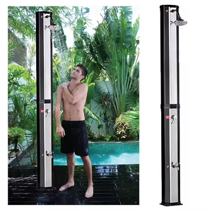 60L octogonale prix usine PVC extérieur <span class=keywords><strong>douche</strong></span> <span class=keywords><strong>solaire</strong></span> extérieure pour <span class=keywords><strong>piscine</strong></span> et jardin - Product Image 1