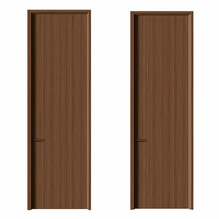 Portes intérieures en bois CPL, fabrication directe, écologiques, laquées, isolation phonique, pour appartement, chambre, villa, hôpital, hôtel