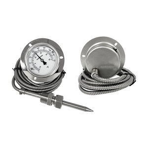 AKS Industrial óleo capilar nível temperatura medidor termômetro com capilar - Product Image 1