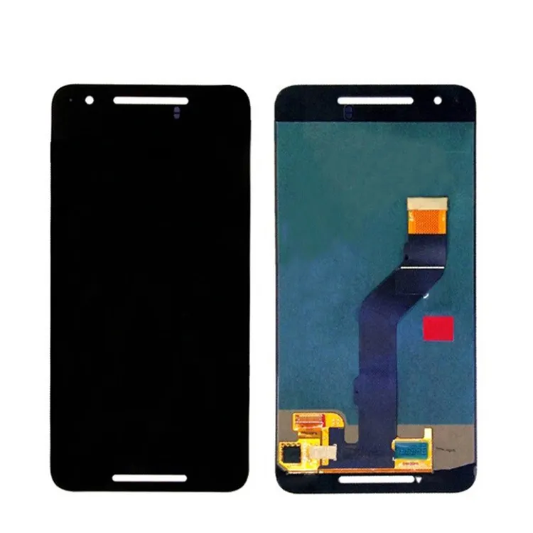 อะไหล่โทรศัพท์มือถือซัมซุงสำหรับ Huawei Nexus 6P,อะไหล่หน้าจอ LCD แบบเปลี่ยนได้พร้อมกระจกสัมผัส