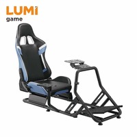 Cockpit de simulation de course LRS09-BS02 avec siège de jeu de conduite automobile pour simulateur de course à domicile