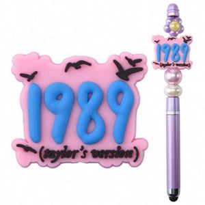 Cuentas de PVC personalizadas de fábrica, nuevas, para bricolaje, accesorios para clips de chupete de bebé, joyería y cuentas de vidrio para hacer bolígrafos - Product Image 2