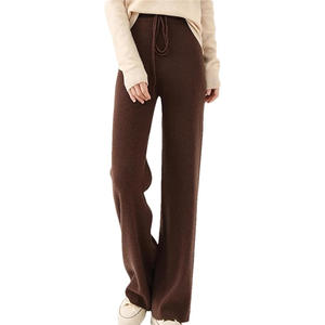 Pantalones de Punto Ajustados para Mujer con Tela de Punto Ultra Suave, Cintura Elástica, Transpirables, Tallas Grandes Incluidas - Product Image 5