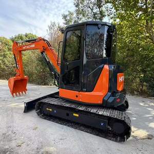 Excavadoras Hidráulicas Usadas de Alta Calidad Hitachi ZX55 6T, Maquinaria Japonesa de Segunda Mano con Accesorio de Pulgar y Martillo Hidráulico - Product Image 3