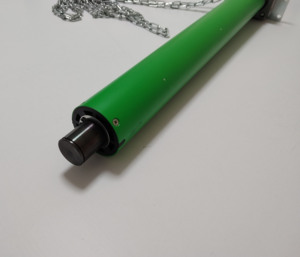 มอเตอร์ท่อ AC ขนาด59มม. ที่มีการใช้งานโซ่สำหรับอุตสาหกรรมความสามารถในการรับน้ำหนักของ80KGS ชัตเตอร์แบบลูกกลิ้งโรงรถ - Product Image 6