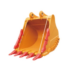New Steel Excavator Backhoe Loader Construction Teeth Durable Quarry Hard Mining Baling Rock Drilling Breaker Scraper Bucket - Product Image 3