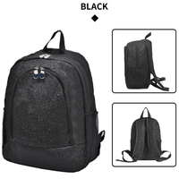 Zaino scintillante con glitter per ragazze, borsa da scuola leggera, zaino casual con tasche multiple, zaino con glitter per la scuola e i viaggi quotidiani