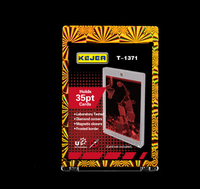 Porte-cartes magnétiques pour cartes à collectionner, étuis rigides pour cartes de 35 points, adaptés aux cartes standard, cartes sportives, toploaders de baseball