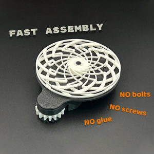 Fidget Hand Spinner – Cadeaux de fête – Outil anti-stress et de concentration pour adultes, en plastique imprimé en 3D, écologique et portable pour le bureau - Product Image 3