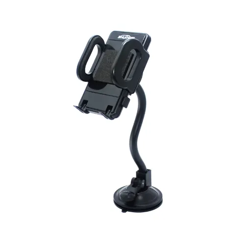 Shunwei suporte de celular universal retrátil, suporte de ventosa de pescoço solto, para vidro de carro, suporte de celular