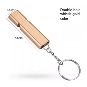 10pcs Survival Whistle 3 Frequency High Decibel Portable Emergency Whistle with Key Chain for Camping Hiking - Product Image 5