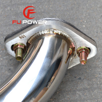 Silencieux arrière (Axleback) avec embouts quadruples pour Subaru WRX/STI 2015-2021 – Tuyau d'échappement