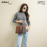 Sacs à main de luxe QAZA en gros pour femmes, nouvelle collection 2024, tendance, en cuir PU, ensemble de sacs à bandoulière pour dames