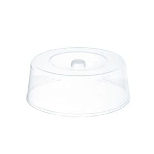 Plateaux de service incassables HENDI, compatibles lave-vaisselle, support à gâteau avec couvercle, finition polie, diamètre 300 mm, hauteur 108 mm - Product Image 1