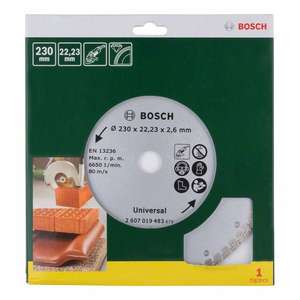 BOSCH-Disque diamanté 2607019481 Turbo-EAN 3165140415996 LAMES ET DISQUES DE COUPE LAMES DIAMANTES - Product Image 2