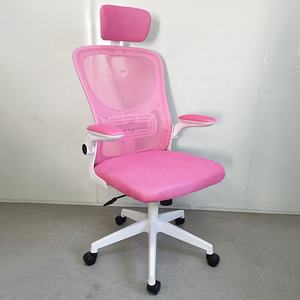 Silla básica de oficina cómoda, diseño moderno, reposacabezas ajustable, función de refrigeración con asiento ergonómico de malla transpirable - Product Image 3