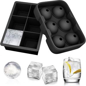 Molde de Silicona de Grado Alimenticio de Gran Capacidad para Cubitos de Hielo Cuadrados, Molde para Hacer Cubitos de Hielo para Whisky - Product Image 6