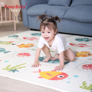 Tapis de jeu pour bébé Fan'ai, épaissi, XPE, pour nourrissons et tout-petits, éducatif, pliable, imperméable, antidérapant, doux et confortable - Product Image 3