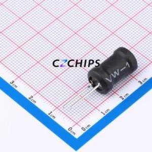 Inductor de Anillo de Color XR10*16-222K-L / Componente de Orificio Pasante (THT), D10xL16mm 2.2mH 10% 385mA 3.1Ohm - Product Image 1