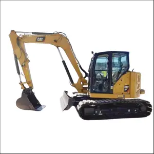 Diskon besar mesin kucing 8ton digunakan caterpillar 308d ekskavator kucing digunakan mesin Catpillar konstruksi 308 penggali