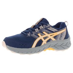 Chaussures <span class=keywords><strong>Asics</strong></span> Pre Venture 9 GS pour garçons, couleur rose nacré ciel nocturne, style marche - Product Image 1