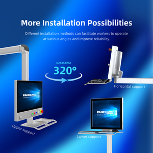 19-Zoll-Industrie-Touchscreen-Display IP65 Wasserdichtes Stütz armsystem True Flat Monitor 5:<span class=keywords><strong>4</strong></span> Aspekt USB VGA DVI für HMI Neu - Product Image 5