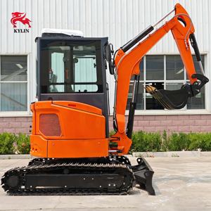 Máy xúc mini Kylin 3.4 tấn, động cơ <span class=keywords><strong>Yanmar</strong></span> Kubota, chứng nhận CE, giá DDP, xuất xưởng trực tiếp từ nhà máy Kylin - Product Image 2