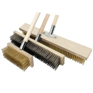 <span class=keywords><strong>Brosse</strong></span> à fil <span class=keywords><strong>métallique</strong></span> de jardin avec manche <span class=keywords><strong>en</strong></span> bois massif et poils <span class=keywords><strong>en</strong></span> acier inoxydable <span class=keywords><strong>pour</strong></span> le nettoyage et l'élimination du mousse <span class=keywords><strong>en</strong></span> extérieur - Product Image 5