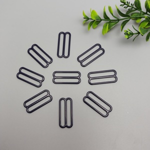 8 Shape Metal Alloy Rings and Sliders and Hooks for Bra Accessories Bra Strap Hook Wholesale Custom Dress <b>Hardware</b> Accessories - Product Image 2