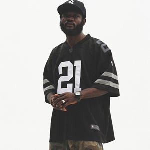 Vêtements de rue Polyester/coton tissu Applique broderie personnalisé surdimensionné hommes Football maillot vierge maille imprimé Animal Vintage - Product Image 1