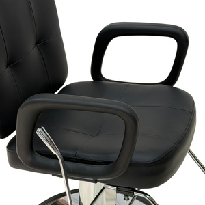 Chaise de barbier hydraulique stable, sans vibrations pendant l'utilisation, pivotante à 360°, inclinable, réglable, imperméable, chaise de coiffure pour salon - Product Image 5