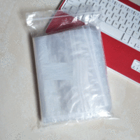Sac auto-scellant en PE épaissi, sac en plastique d'étanchéité personnalisé, sac alimentaire transparent, sac en plastique d'étanchéité transparent