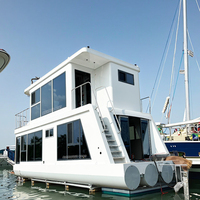 Allhouse HB-1250 Cabin Cruiser à double tension Nouvelle condition Bateau-maison supportant les appareils 110V/220V sans convertisseurs