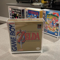 Vitrine de jeu vidéo en acrylique pour PS3 PS4 PS5 SNES N64 GameBoy Box Protector Clear Hard Game Storage Case